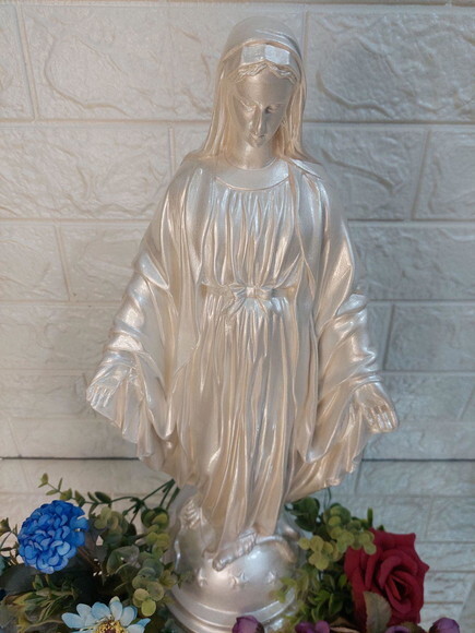 Nossa Senhora das Graças 30cm Casamento , Noiva
