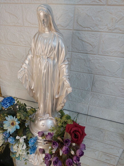 Nossa Senhora das Graças 30cm Casamento , Noiva