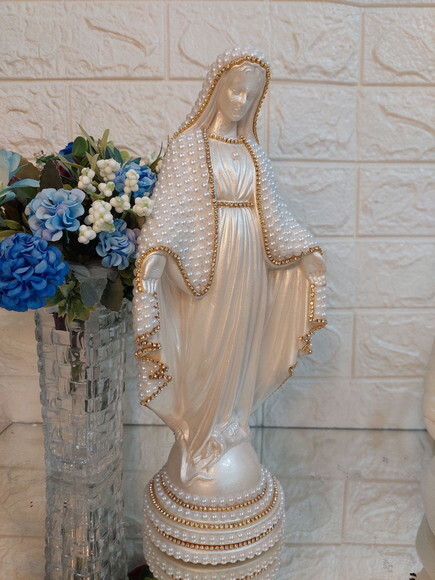 Nossa Senhora das Graças 30cm Pérolas