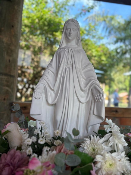 Nossa Senhora das Graças 60cm , Casamento , Noiva