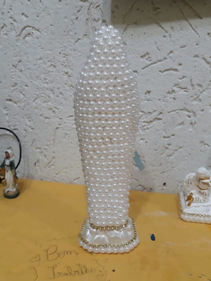 Nossa Senhora de Lourdes 20 cm customizada
