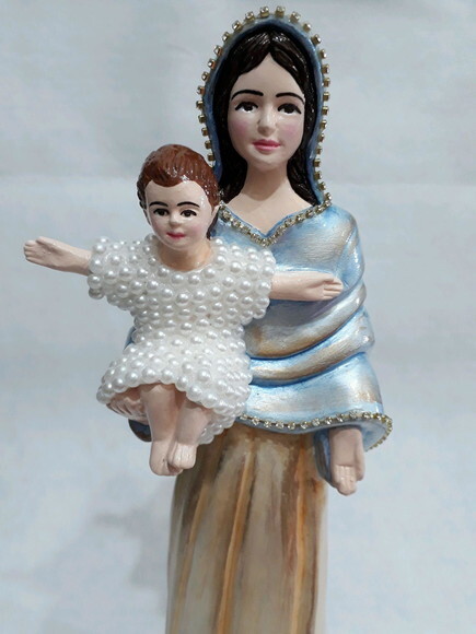 Nossa Senhora do Sorriso, 30cm.