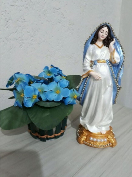Nossa Senhora Grávida 20 Cm