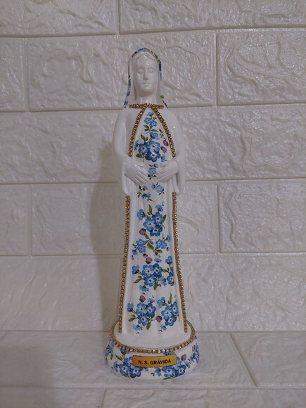 Nossa Senhora Grávida 20cm