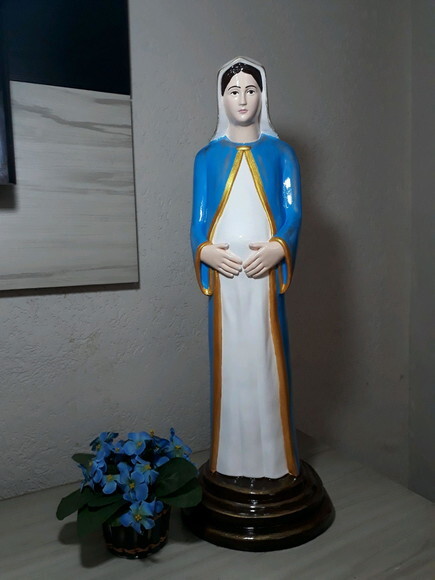 Nossa Senhora Grávida 60 cm