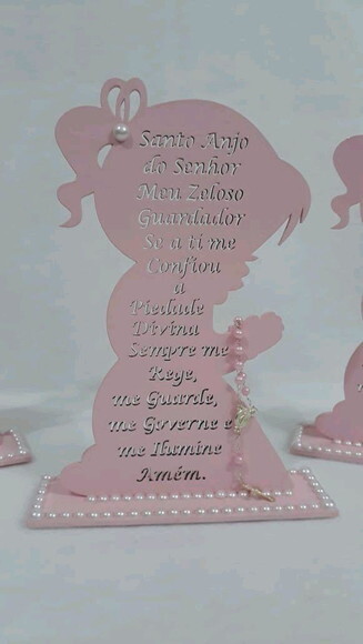Oração de Santo Anjo - Menina