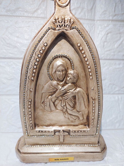 Oratório Mãe Rainha em Gesso