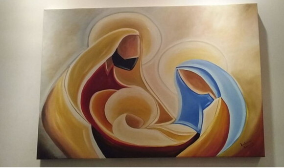 Painel da Sagrada Família 70x1,20