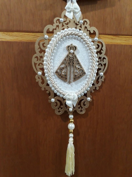 Pingente De Porta Com Nossa Senhora Aparecida