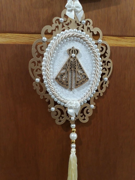 Pingente De Porta Com Nossa Senhora Aparecida