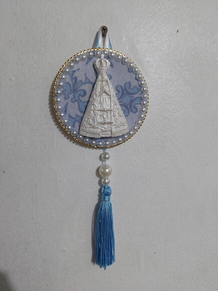 Pingente de porta com Nossa Senhora Aparecida