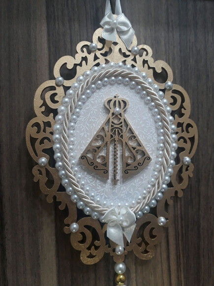 Pingente De Porta Com Nossa Senhora Aparecida