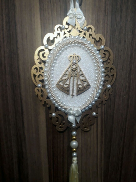 Pingente De Porta Com Nossa Senhora Aparecida