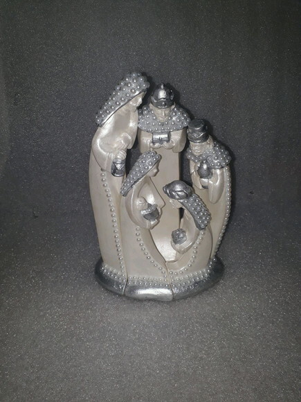 Presépio Estilizado, 5 Peças, 20cm