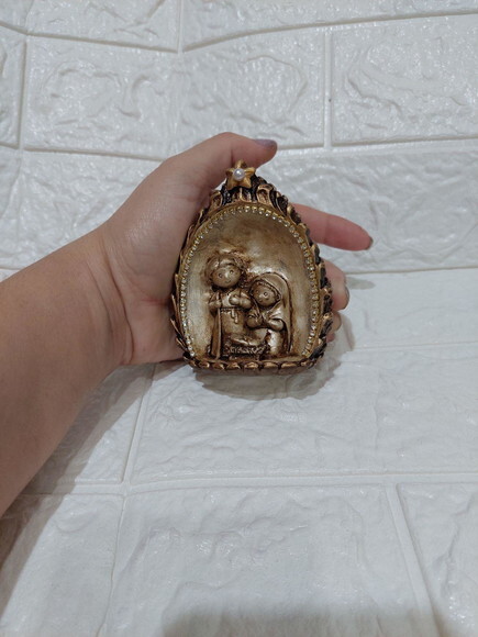 Presépio na Pinha , Gesso, Natal