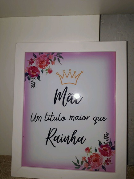 Quadro decorativo para o Dia das Mães 2021