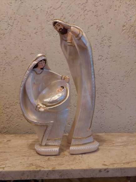 Sagrada Família / Presépio Moderno 2 Peças de Encaixe