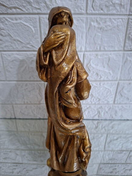 Sagrada Família de Nazaré , 30cm , o Beijo de José