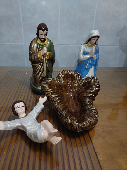 Sagrada Família para Presépio de 40cm