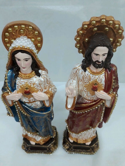 Sagrado Coração de Jesus e Maria 30cm