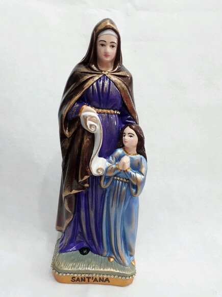Santa Ana ou Sant'Ana, 30cm.