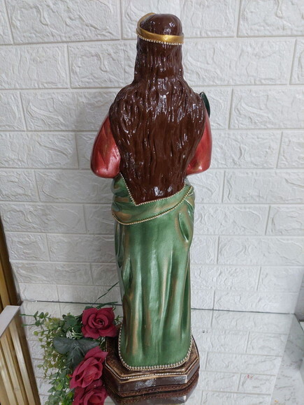 Santa Luzia 60cm - Protetora dos Olhos.