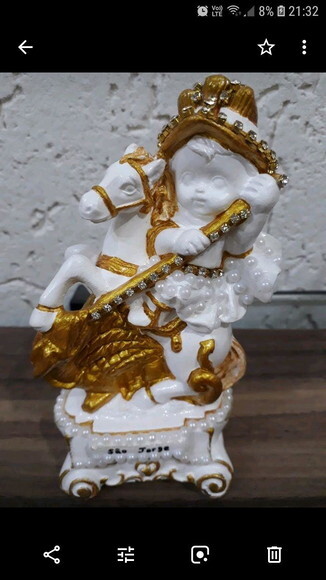 São Jorge Baby 15cm