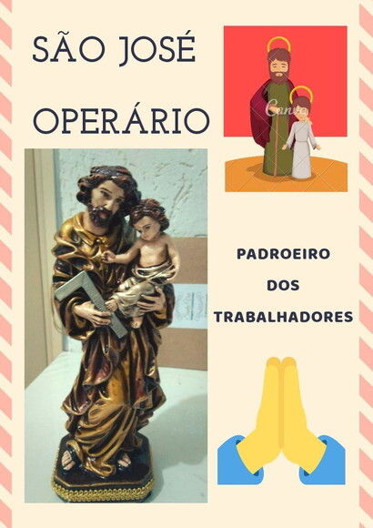 São José Operário 30 cm