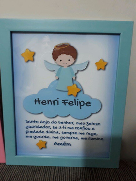 2 quadros Santo Anjo