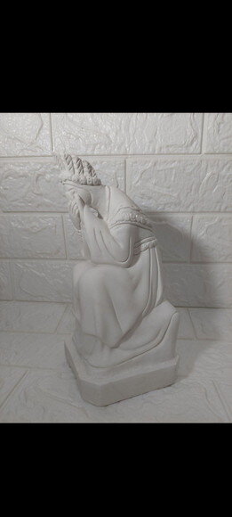 2 Imagens De Gesso Pintada , Santa Paulina E N S Da Salette