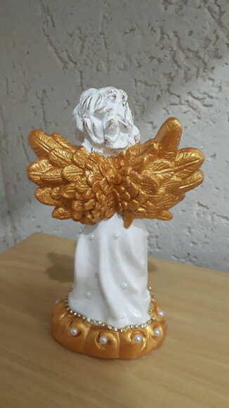 Anjo com livro - 20 cm