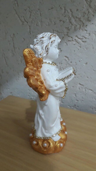 Anjo com livro - 20 cm