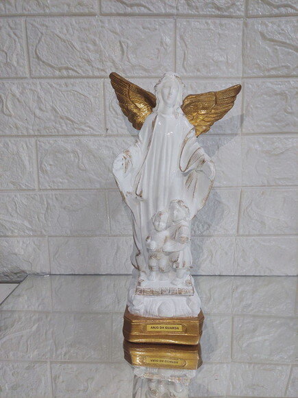 Anjo da Guarda com Crianças, 30 cm