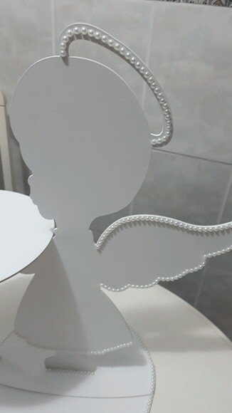 Anjo em MDF 55cm