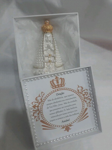 Caixa com Nossa Senhora Aparecida Baby