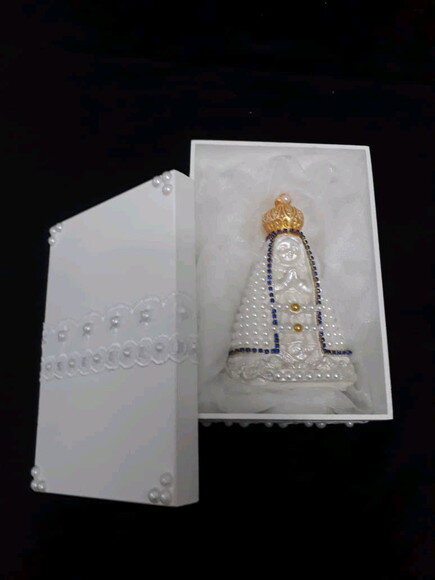 Caixa com Nossa Senhora Aparecida Baby