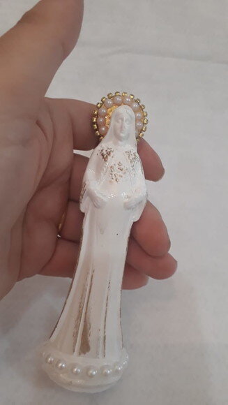 Caixa de Nossa Senhora Grávida e Oração