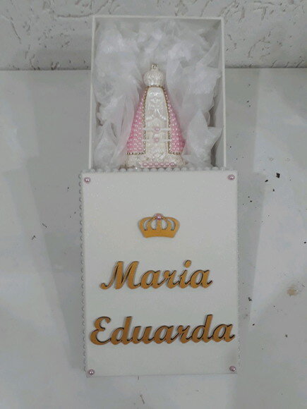 Caixa personalizada com Nossa Senhora Aparecida Baby