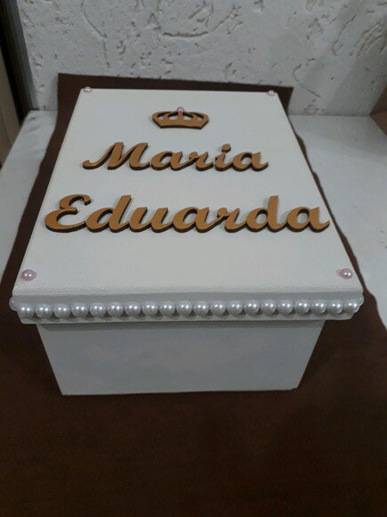 Caixa personalizada com Nossa Senhora Aparecida Baby