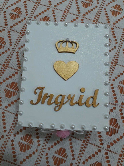 Caixa personalizada com Nossa Senhora Aparecida Baby
