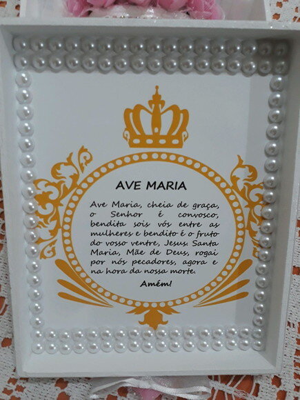 Caixa personalizada com Nossa Senhora Aparecida Baby