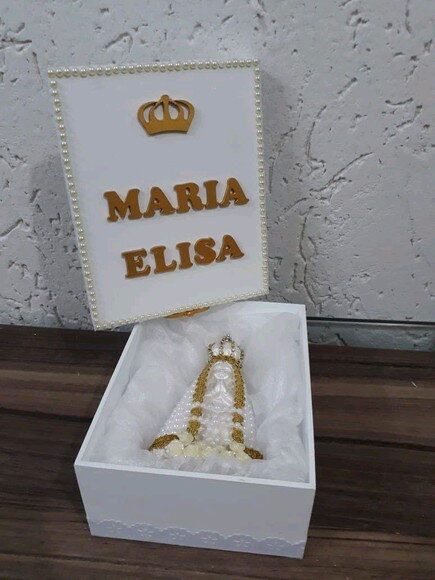 Caixa personalizada com Nossa Senhora Aparecida Baby