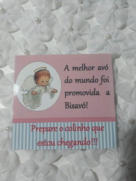Caixa Surpresa / Revelação de Gravidez - Avós e Bisavós