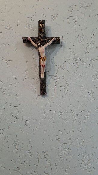 Crucifixo de parede, 20cm