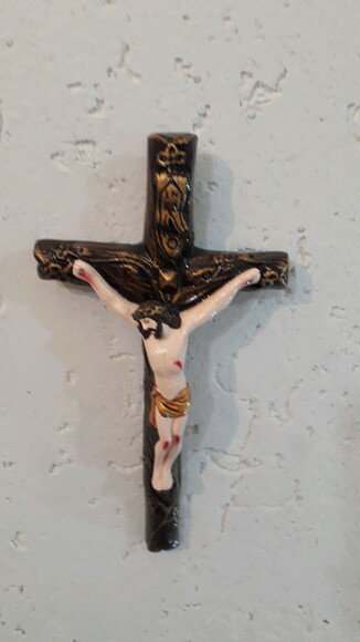 Crucifixo de parede, 20cm