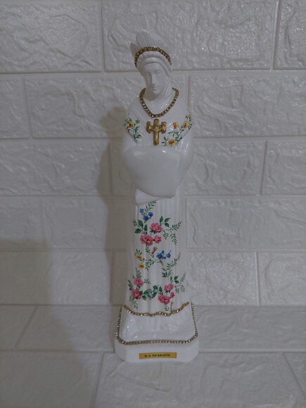 Imagem De Nossa Senhora De Lá Salete, 30cm