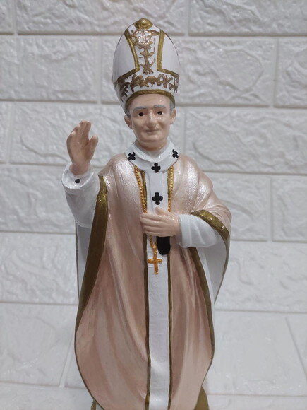Imagem do Papa São João Paulo Ii , 26cm