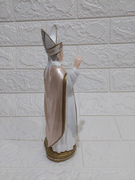 Imagem do Papa São João Paulo Ii , 26cm