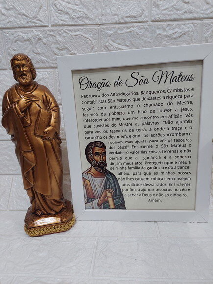 Imagem E Quadro De São Mateus , Padroeiro Dos Contabilistas