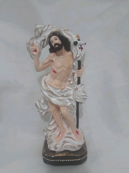 Jesus Ressuscitado, 30cm.